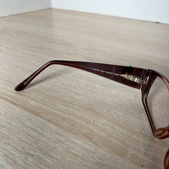 Bvlgari 466-B 822 Eyeglasses RARE! Purple Pink Flower Rhinestone 54-15-135 - Picture 9 of 9